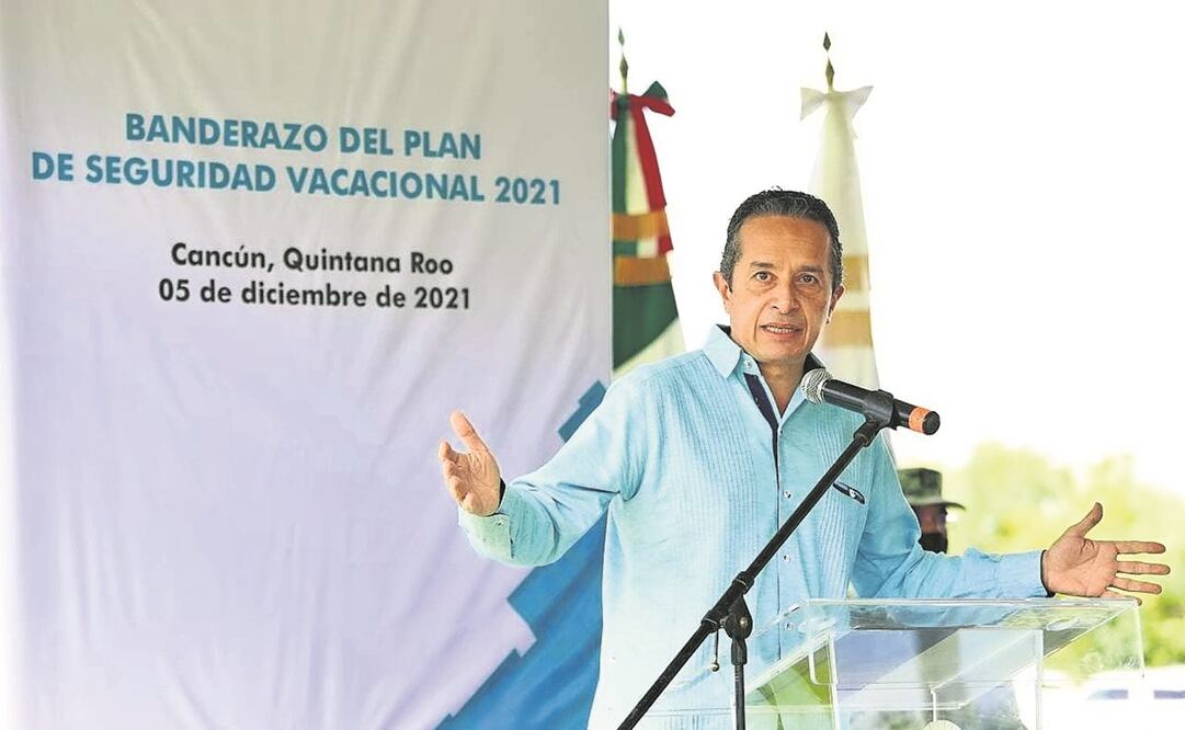 Carlos Joaquín González dijo que con el plan de seguridad seguirá la recuperación económica. Foto: Especial