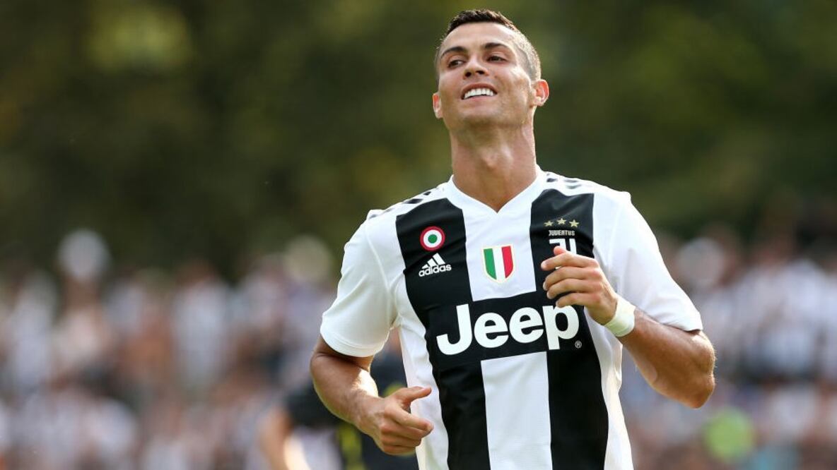 Cristiano Ronaldo jugó su primer partido vestido con la camiseta de la Juventus un mes después de abandonar el Real Madrid