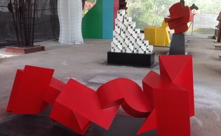 Gobierno capitalino restaura esculturas de Parque Lineal de Mixcoac