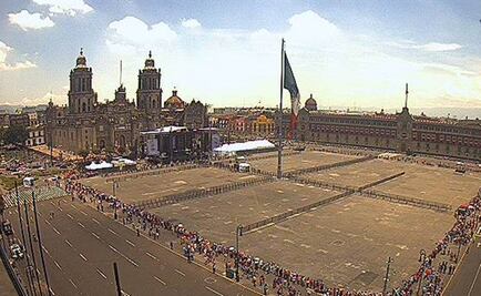 Realizarán cortes viales por evento musical en el Zócalo
