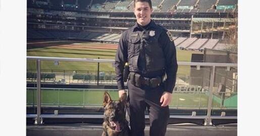 "¡Es familia!" Perrito regresa con su entrenador, después de batalla con el Departamento de Policía