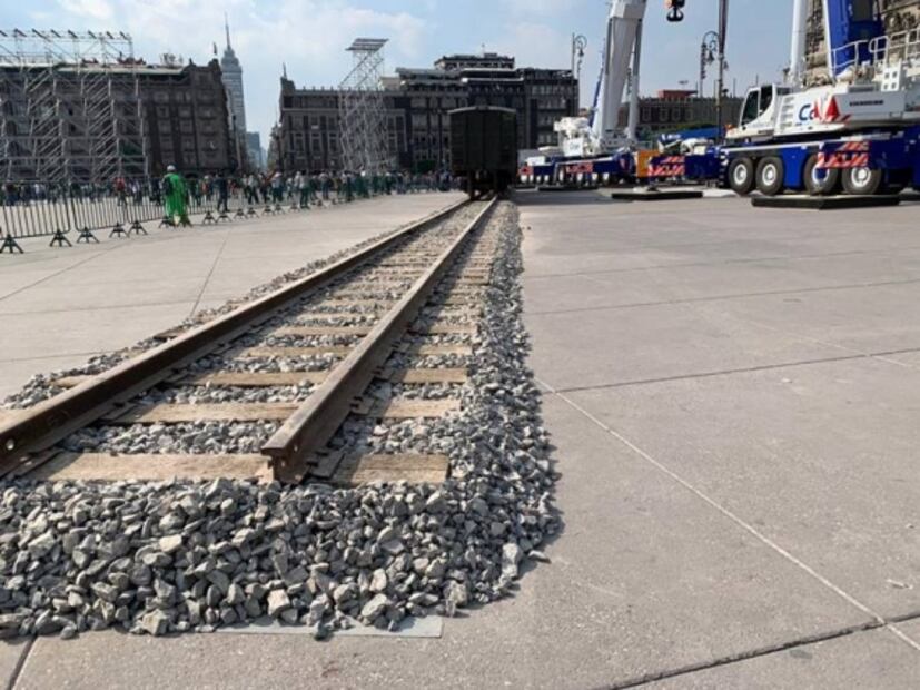Alistan conmemoración de la Revolución Mexicana en el Zócalo
