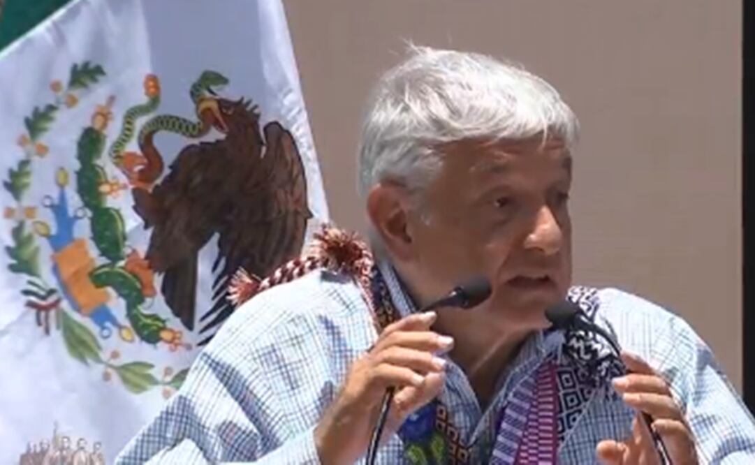 El presidente Andrés Manuel López Obrador de gira por Nayarit. Foto: Captura de pantalla