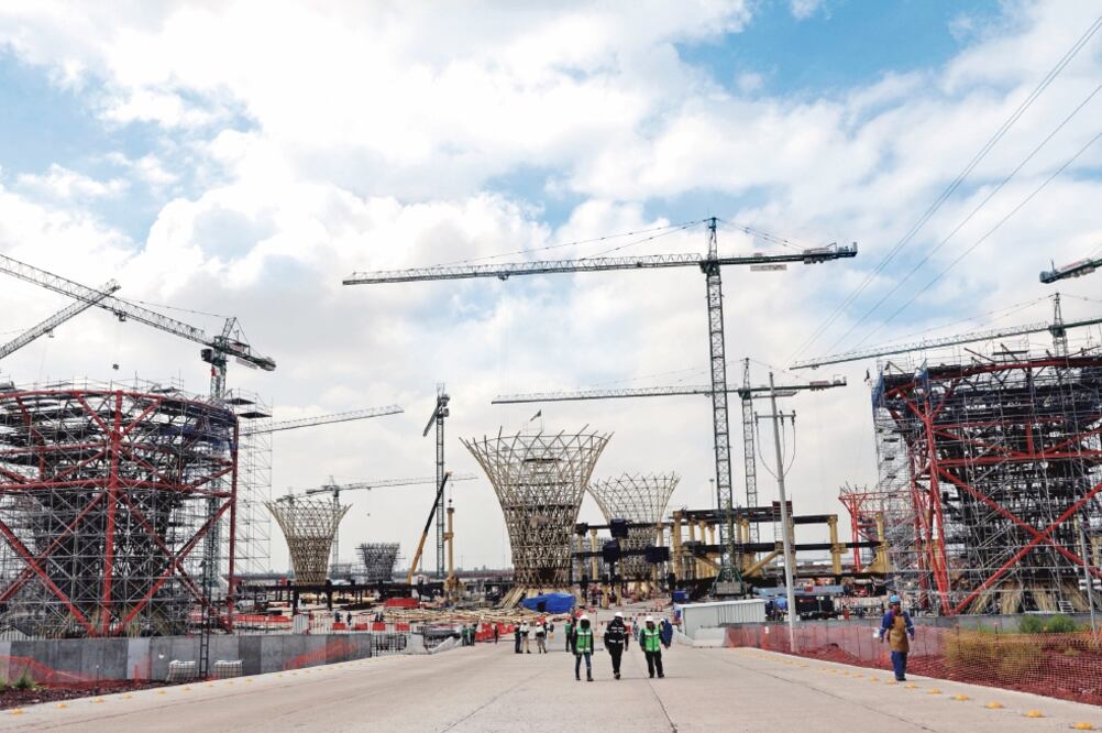 De acuerdo con la actualización de precios, la construcción de la terminal en Texcoco alcanzaría en 2020 un costo de 256 mil 854 millones de pesos. (HENRY ROMERO. REUTERS)