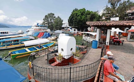 “Las lanchas ya están al tope de las bardas”, comerciantes en presa de Valle de Bravo con temor se inunden sus negocios