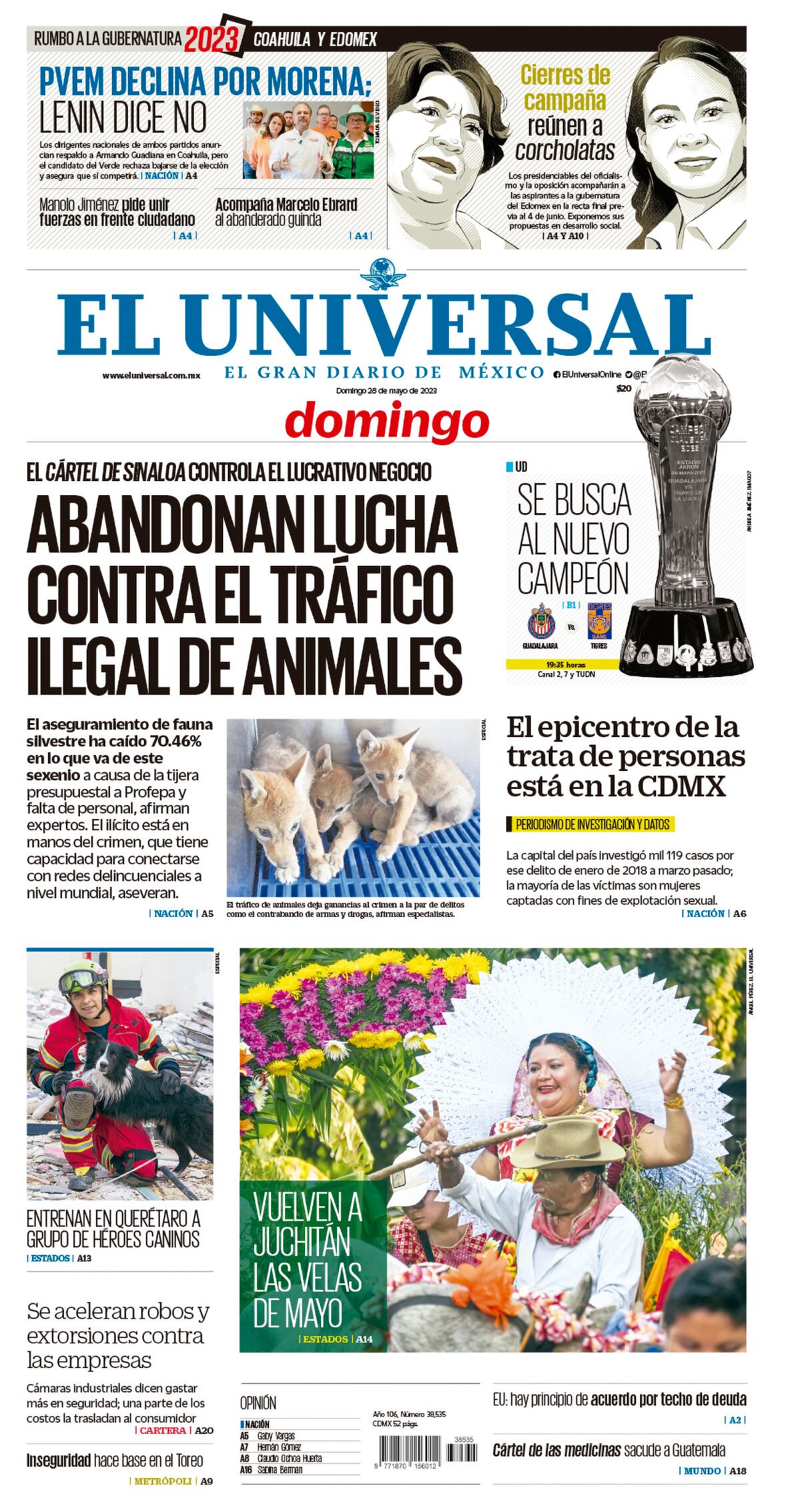 Portada impresa