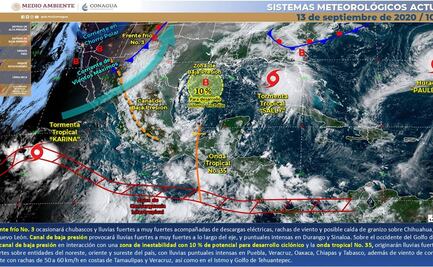 Tormenta tropical "Karina" se forma al suroeste de Baja California