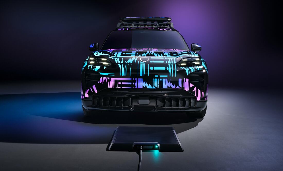 Porsche marcará un antes y un después con su sistema de carga inalámbrica. Foto: Porsche