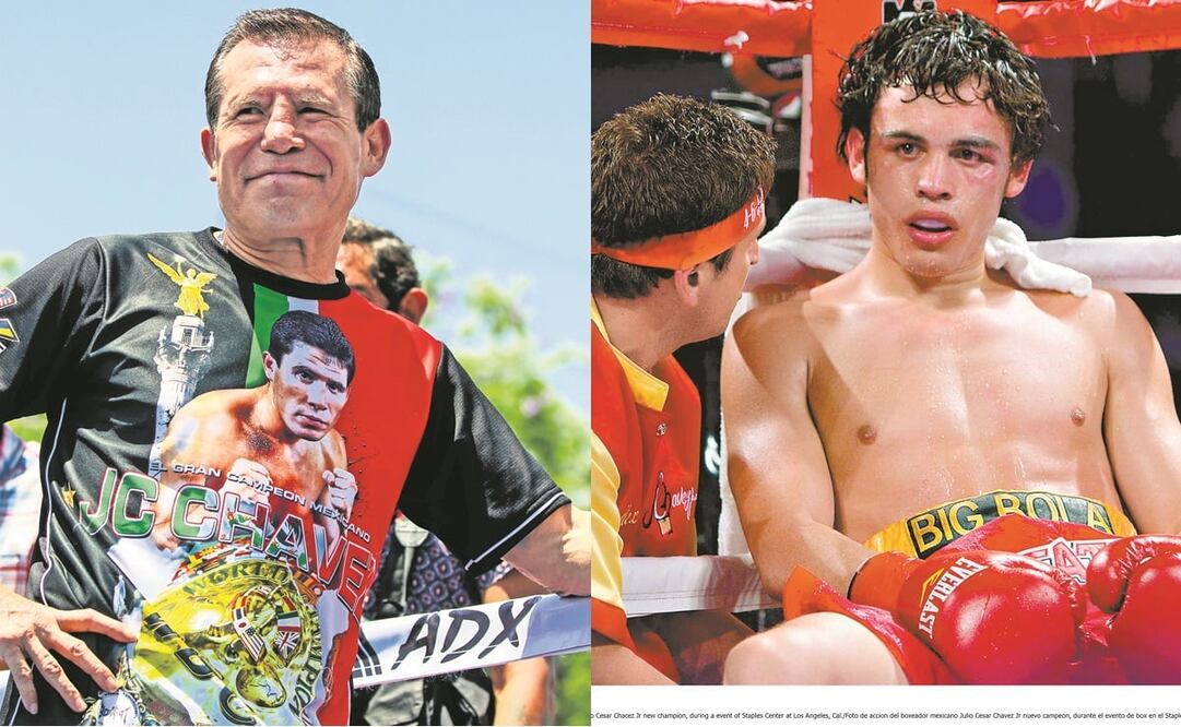 Padre e hijo, familia con legado boxeador / Foto: Especiales 