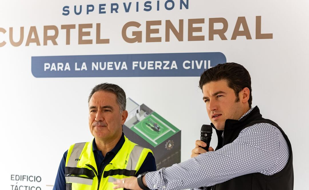 Samuel García  en el Cuartel General para la Nueva Fuerza Civil. Foto: especial