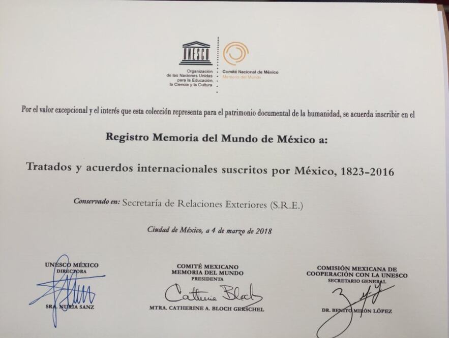 Foto: Twitter de Claudia Algorri, vocera de Relaciones Exteriores