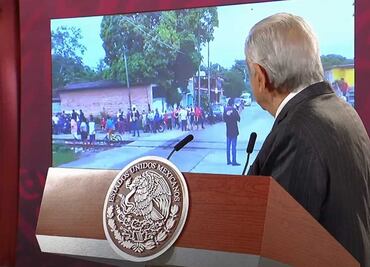 AMLO presume aplausos por primeras pruebas del tren del Corredor Interoceánico del Istmo de Tehuantepec