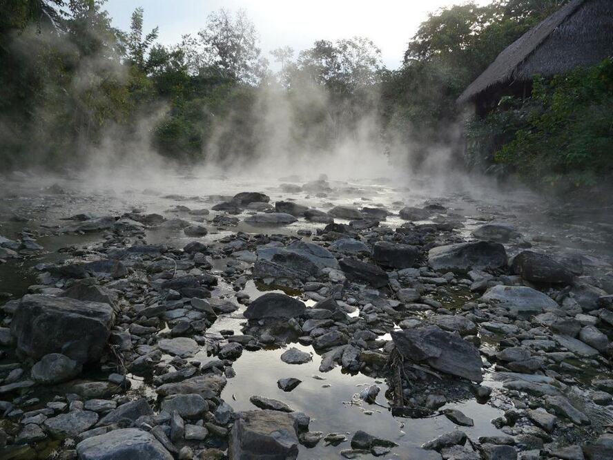 En la zona de este enorme ecosistema, científicos creen haber descubierto el río termal más grande del mundo. Foto: Cortesía Santuario Huistín 