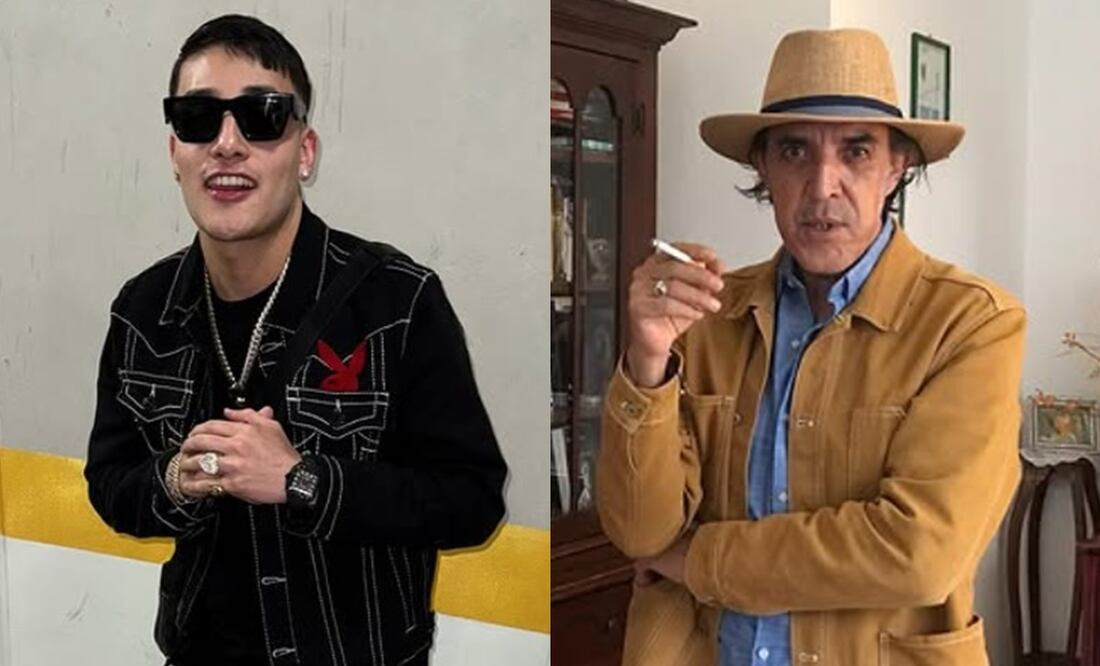 El actor Luis Felipe Tovar y "El Malilla". Foto: Instagram.