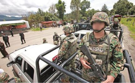 Llegan 30 infantes de la Armada de México a Morelos