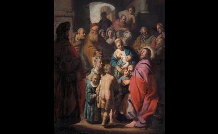 Obra bíblica de Rembrandt recién descubierta será exhibida