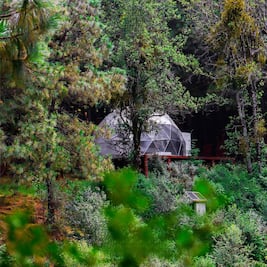 Un glamping secreto en el bosque, cerca del Centro Ceremonial Otomí 