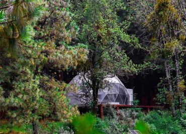Un glamping secreto en el bosque, cerca del Centro Ceremonial Otomí