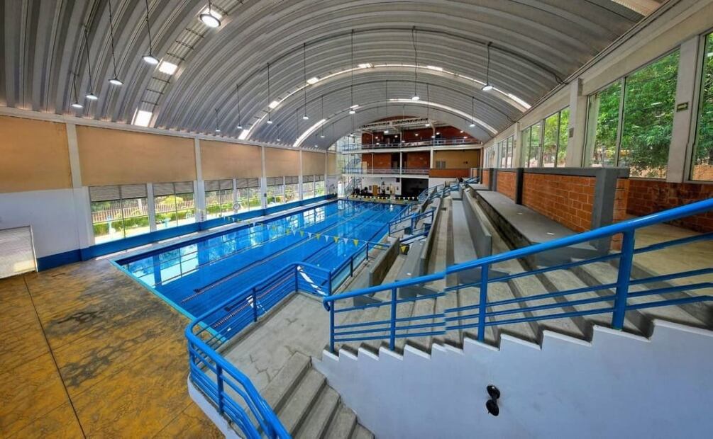 Alberca semiolímpica Pedro “Mago” Septién. Foto: Especial