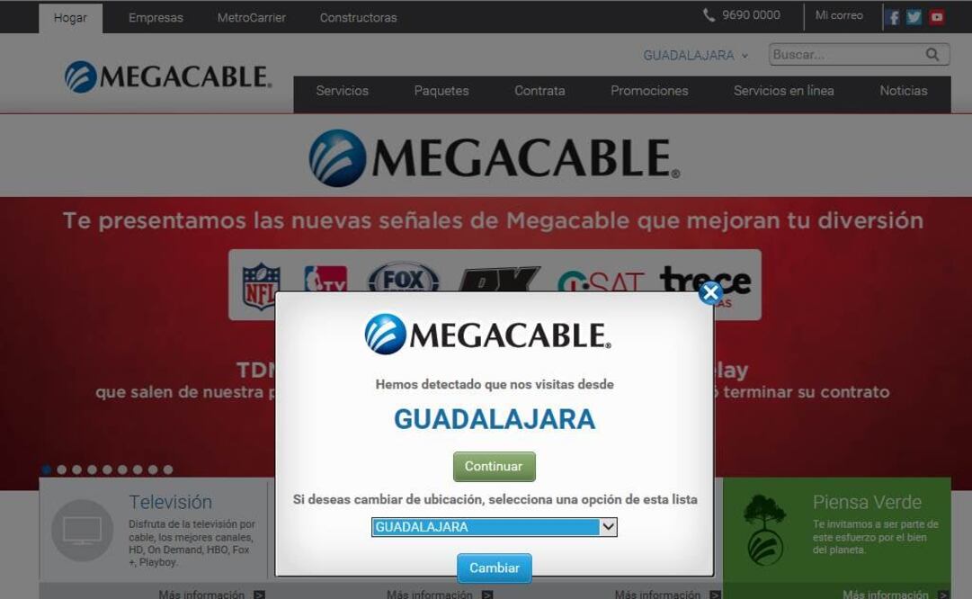 Televisa retira más canales de Megacable