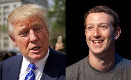 Trump ataca a Zuckerberg; lo critica por contratar migrantes