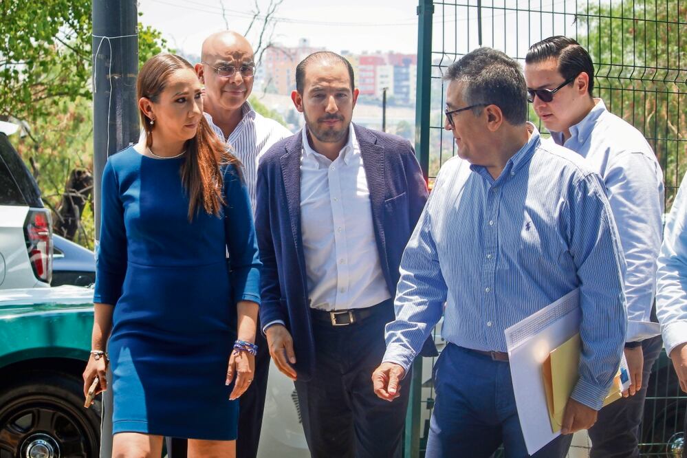Marko Cortés, líder del PAN, dijo que su partido luchará para revisar cada paquete electoral. Foto: Luis Camacho | El Universal