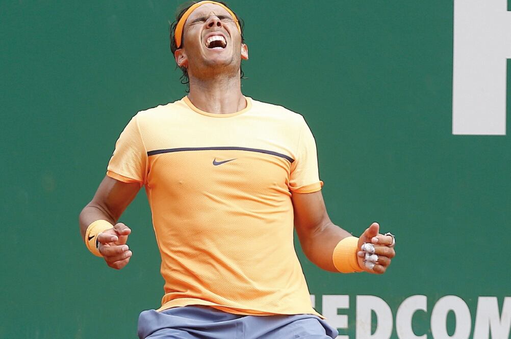 Rafa requirió dos horas y 45 minutos para vencer a Gael en tres sets (ERIC GAILLARD. REUTERS)