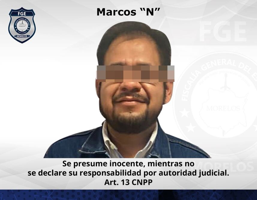 FOTO: Fiscalía de Morelos