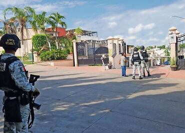 Realizan cateo en zona residencial de Culiacán