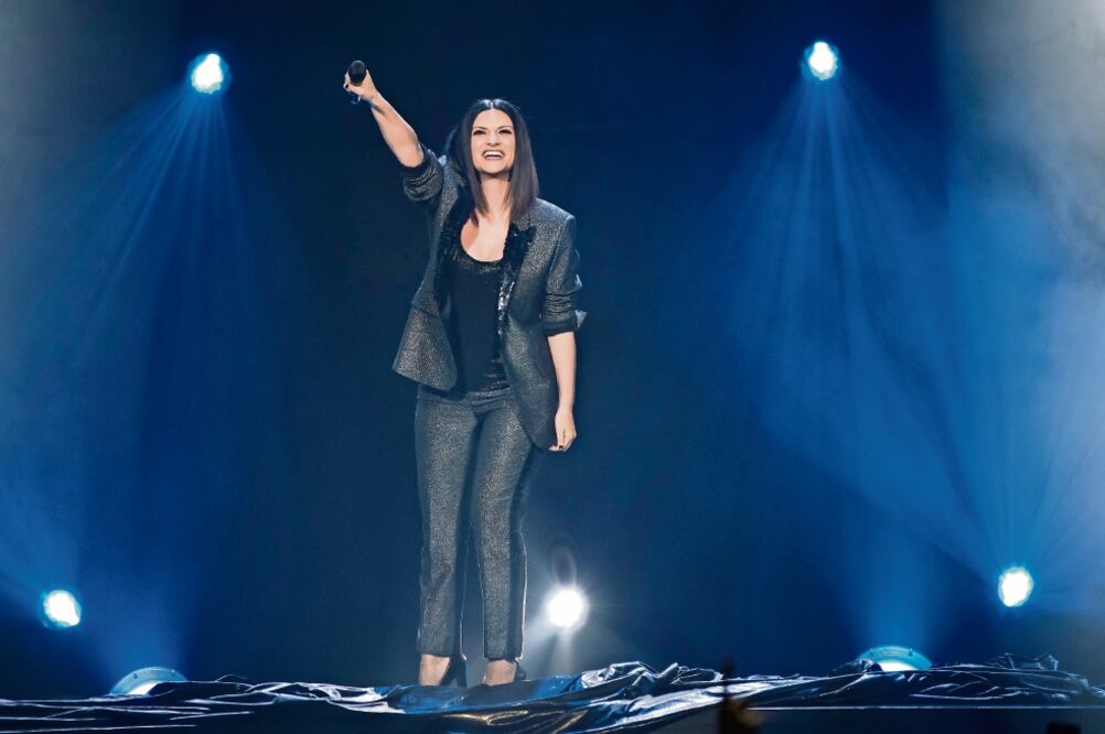 Laura presentó su show Citta del Messico en la Arena Ciudad de México. Foto: YADIN XOLALPA. EL UNIVERSAL