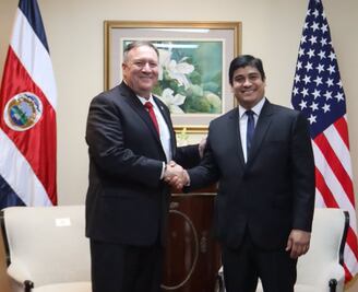 Mike Pompeo alaba alianza con México para bloquear paso de migrantes