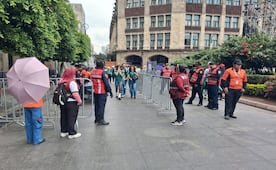 Decomisan cerveza en el Fan Fest del Zócalo; Gobierno de CDMX refuerza vigilancia para evitar consumo de alcohol