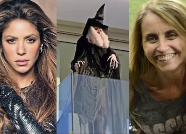 Shakira retira la bruja de su balcón, ¿será un guiño para su exsuegra?