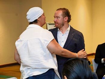 Acuerda con víctimas buscar justicia