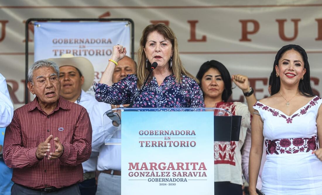 Margarita González Saravia, candidata de Morena. Foto: Gabriel Pano / EL UNIVERSAL