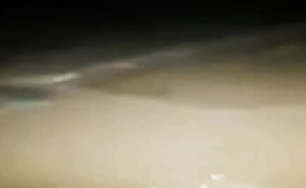 Graban comportamiento del mar en Q. Roo tras sismo de Honduras