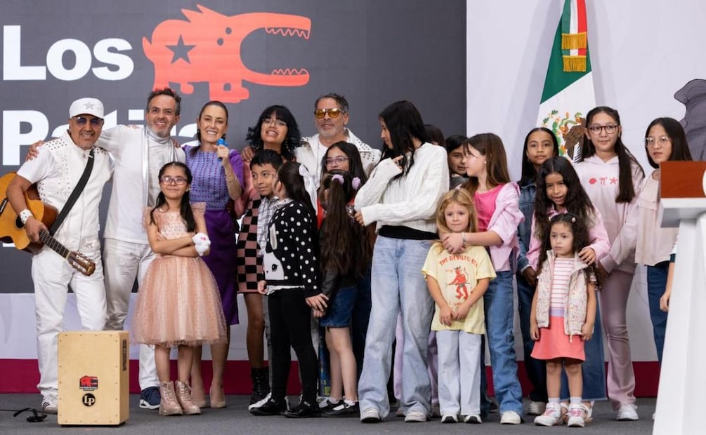 Día del Niño: Infancias asisten a la mañanera de la presidenta Claudia Sheinbaum (30/04/2026). Foto: Hugo Salvador / EL UNIVERSAL