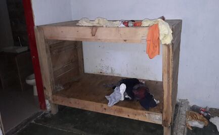 Rescatan a anciano de caja de madera, donde fue encerrado por su hija