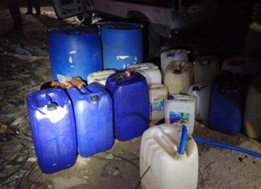 Hallan toma clandestina de combustible en la autopista México-Pirámides en Acolman