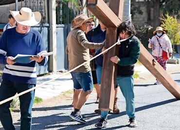 Luchan por preservar la Pasión de Cristo en Capultitlán