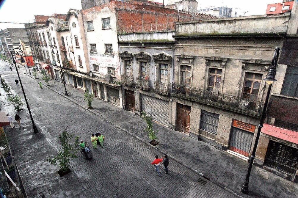 La calle Mesones fue remozada en 2008 por las autoridades capitalinas (ARCHIVO EL UNIVERSAL)