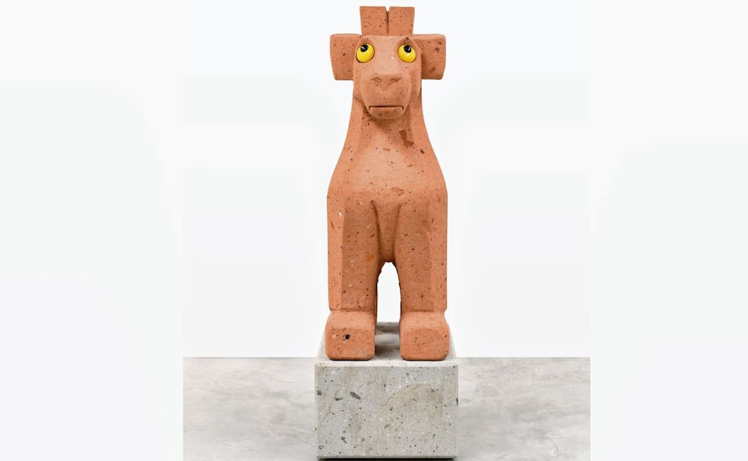 La exposición incluye su afamada serie trabajada en piedra Sad and Worried Animals. Foto: NIK MASSEY. PROYECTOS MONCLOVA GALLERY