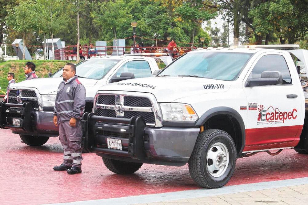 El servicio cuenta con seis unidades de arrastre que estarán ubicadas en las principales vías de Ecatepec y operarán las 24 horas del día. Foto/ESPECIAL