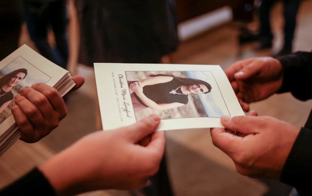 Christina Langford, durante la balacera, puso a salvo a Faith Marie, su pequeña hija de siete meses de edad (Foto: Reuters)