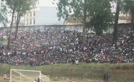 Estampida en estadio de Angola deja 17 muertos