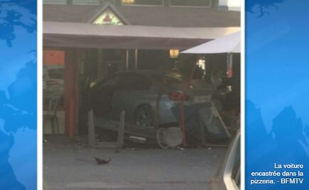 Auto embiste a personas en terraza de pizzería en Francia; muere una niña