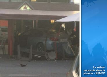 Auto embiste a personas en terraza de pizzería en Francia; muere una niña
