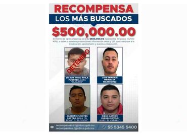 Recompensa de medio millón de pesos por el “Huguito” no ha sido entregada: Fiscalía de CDMX