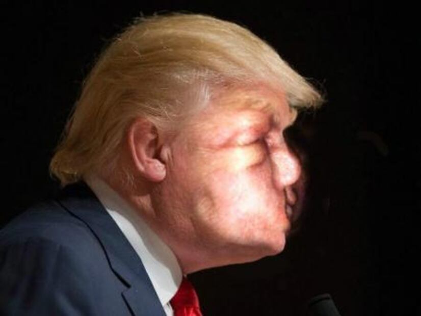 Hay un presidente dentro de la oreja de este perro, ¿ya lo viste?