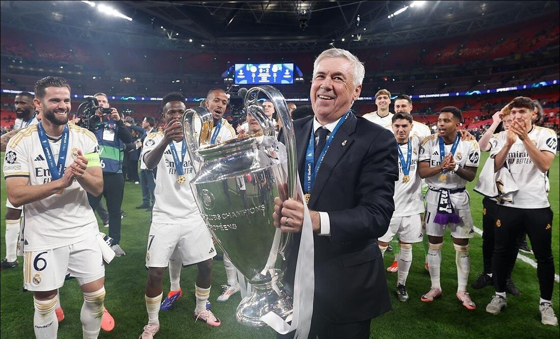 Real Madrid hizo oficial la partida de Carlo Ancelotti y el sábado dirigirá su último juego como director técnico merengue / FOTO: @MrAncelotti